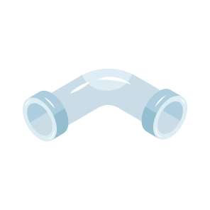 Elbow Pipe, Pvc Pipe, Pipework, Polyvinyl Chloride Pipe, Pipe Elbow icon