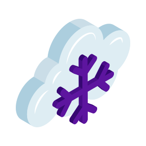 Freezing Rain, Snowfall, Snowy Weather, Forecast, Meteorology, icon