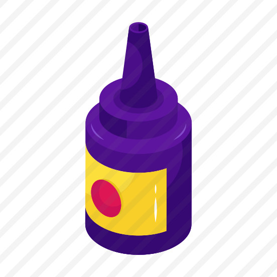 Glue Bottle, Liquid Glue, Stationery, School Supplies, Glue Container preview