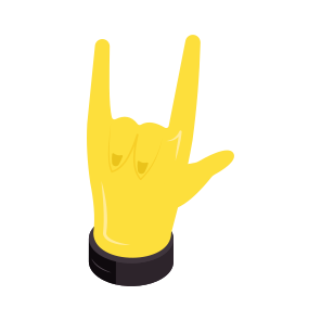 Love You Hand, Hand Gesture, Gesticulation, Love You Sign, Love You Symbol icon