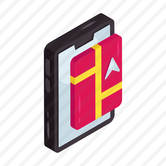 Mobile Map, Location, Direction, Gps, Navigation, preview