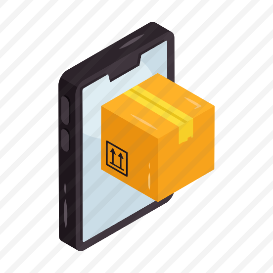 Mobile Parcel, Mobile Package, Online Package, Mobile Delivery, Phone Parcel preview