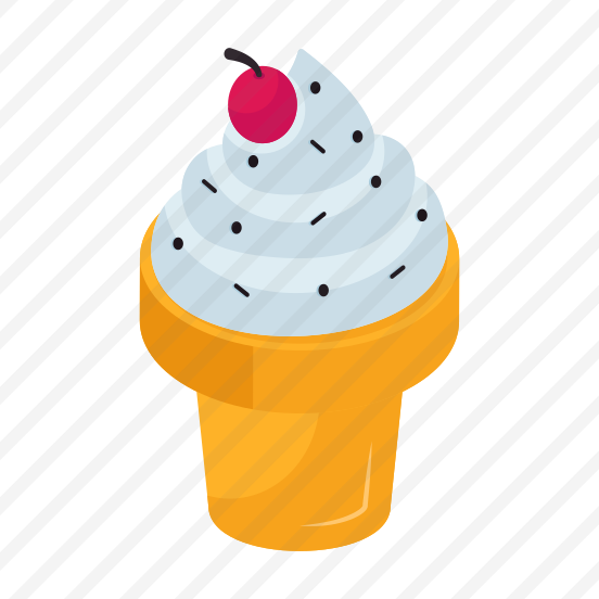 Ice Cream Cup, Ice Cream, Dessert, Sweet, Confectionery preview
