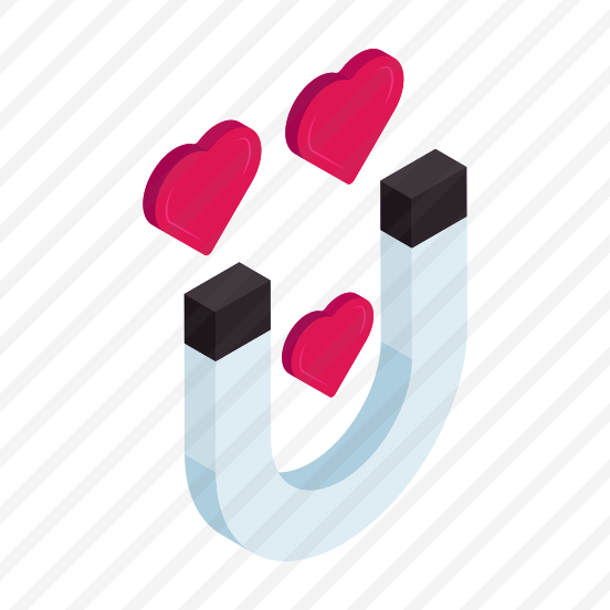 Magnet, Horseshoe, Attraction, Attract Love, Appeal Love preview