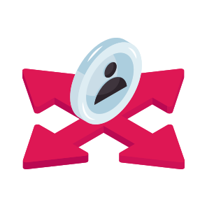 Multiple Directions, Decision Making, Choose Direction, Flexibility, User Directions icon