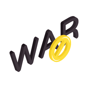 No War, War Stop, War Not Allowed, War Prohibition, War Restriction icon