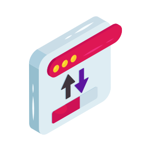 Online Data Transfer, Data Exchange, Data Sync, Data Synchronization, Website Transfer icon
