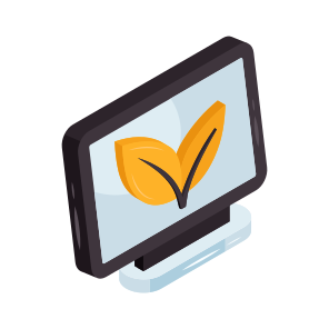 Online Leaf, Online Eco, Online Ecology, Online Nature, Online Botany icon