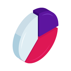 Pie Chart, Pie Graph, Data Analytics, Statistics, Infographic, icon