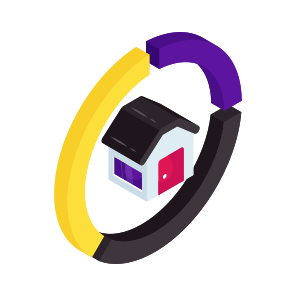 Property Analytics, Property Infographic, Property Statistics, Estate Analytics, Estate Infographic, icon