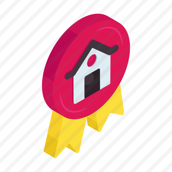 Property Badge, Ribbon Badge, Quality Badge, Real Estate Badge, Home Badge, preview