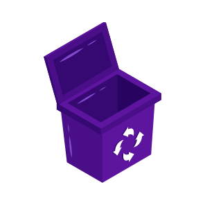 Recycle Bin, Wastebin, Dustbin, Garbage Can, Trash Bin icon