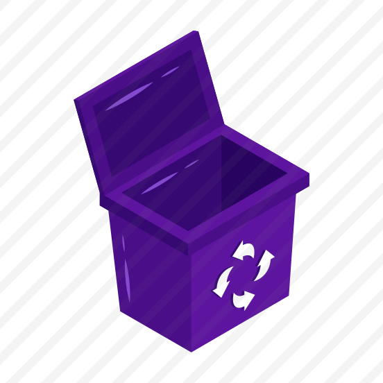 Recycle Bin, Wastebin, Dustbin, Garbage Can, Trash Bin preview