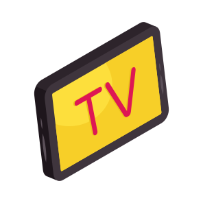Tv, Television, Electronic, Appliance, Household Accessory icon