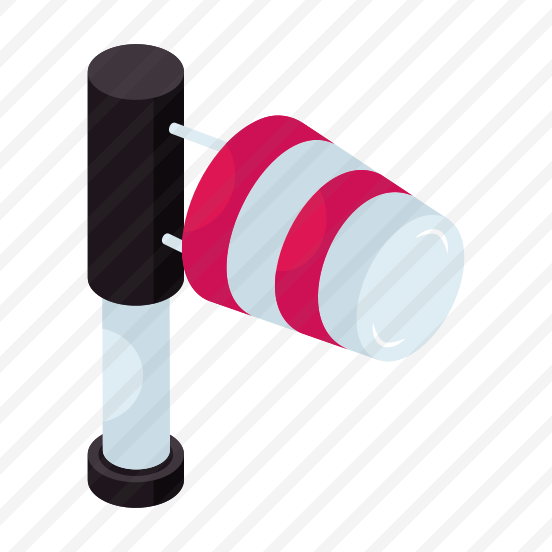 Windsock, Wind Cone, Forecast, Overcast, Meteorology preview