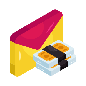 Money Envelope, Cash Envelope, Monetize, Dollar Envelope, Banknote Envelope, icon