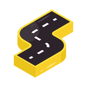 Passageway ,road, Roadway, Highway, Pathway, icon