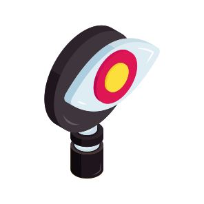 Search Eye, Monitoring, Analysis, Inspection, Visualization icon