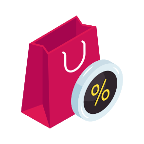 Shopping Discount, Shopping Sale, Shopping Bag, Commerce, Discount Sale, icon