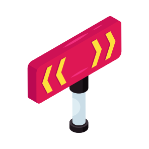 Signboard, Info Board, Forward Roadboard, Guideboard, Fingerboard, icon