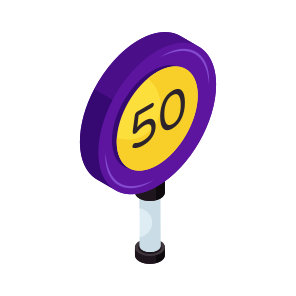 Speed Limit Board, Forward Roadboard, Signboard, Guideboard, Fingerboard, icon