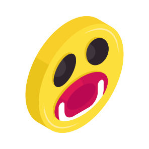 Surprise Emoji, Emoticon, Emotag, Expression, Smiley icon
