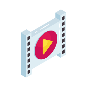 Video Reel, Image Reel, Movie Reel, Cinematography, Film Reel, icon
