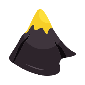 Volcano, Eruption, Elevation, Lava, Natural Disaster icon