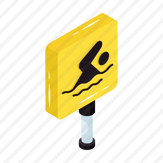 Water Safety Sign, Roadboard, Signboard, Guideboard, Fingerboard, preview