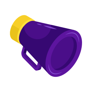 Megaphone, Loudspeaker, Announcement, Campaign, Advertisement, icon