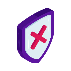 No Security, No Safety, No Protection, No Shield, No Buckler icon