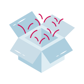 Party Box, Party Parcel, Package, Carton, Cardboard icon