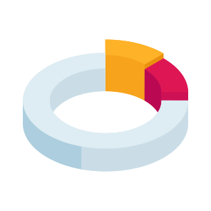 Pie Chart, Pie Graph, Data Analytics, Statistics, Infographic, icon