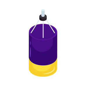 Punching Bag, Punching Box, Boxing Bag, Punchball, Speed Bag icon