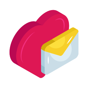 Romantic Mail, Romantic Email, Romantic Correspondence, Love Letter, Romantic Inbox icon