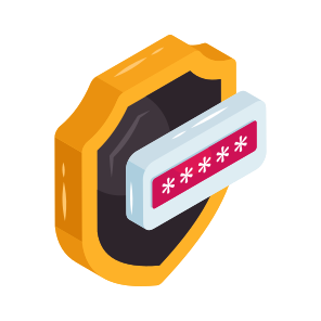 Security Shield, Safety Shield, Buckler, Protection Shield, Password Shield, icon