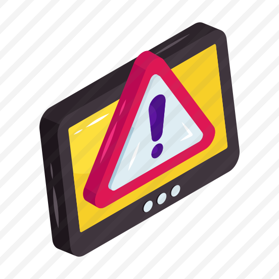 System Error, System Alert, System Warning, System Caution, Laptop Error preview