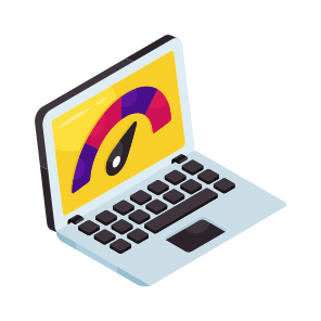 System Speed Test, Internet Speed Test, Online Speed Test, Speed Optimization, Speed Gauge icon