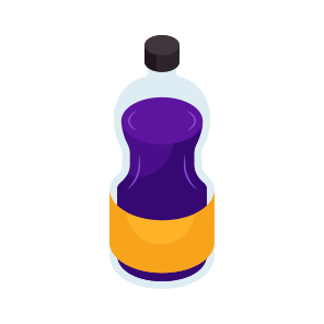Water Bottle, Drink Bottle, Aqua Bottle, Water Flask, Water Container icon