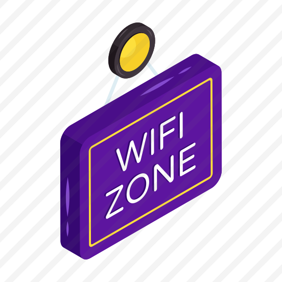 Wifi Zone, Wifi Area, Wireless Network, Broadband Connection, Wifi Available Board preview