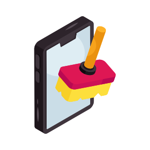Mobile Clean, Data Clean, Data Delete, Data Remove, Online Data Clean icon