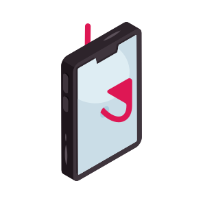 Mobile Phishing, Mobile Spoofing, Mobile Scam, Cybercrime, Cyber Attack icon