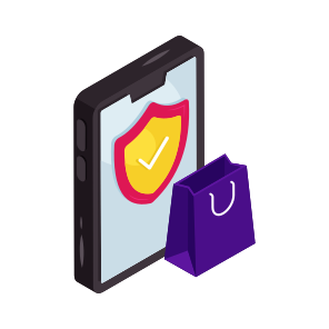 Mobile Shopping, Buy Online, Online Shopping, Shopping App, Secure Shopping icon