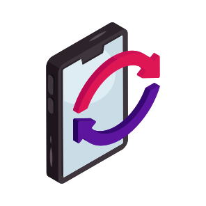 Mobile Update, Mobile Refresh, Mobile Reload, Phone Update, Phone Refresh icon