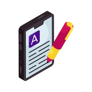 Mobile Writing, Article Writing, Writing, Copywriting, Blog Writing icon