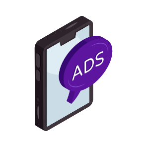 Online Ad, Digital Ad, Online Advertisement, Mobile Ad, Multimedia icon