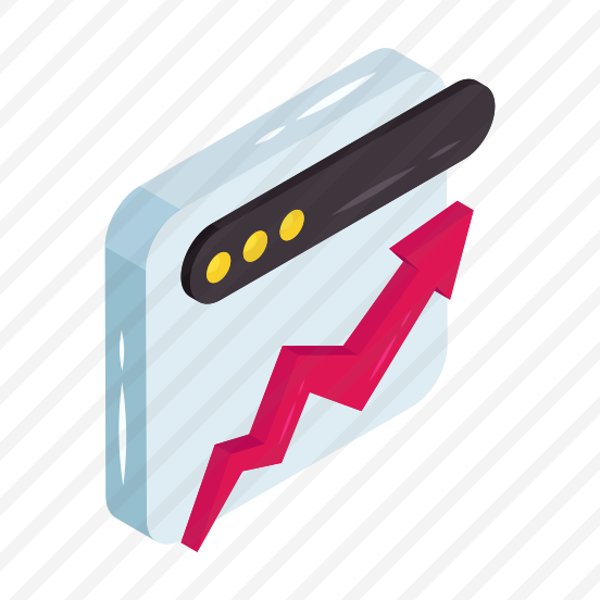 Online Data Analytics, Infographic, Statistics, Growth Chart, Growth Graph preview