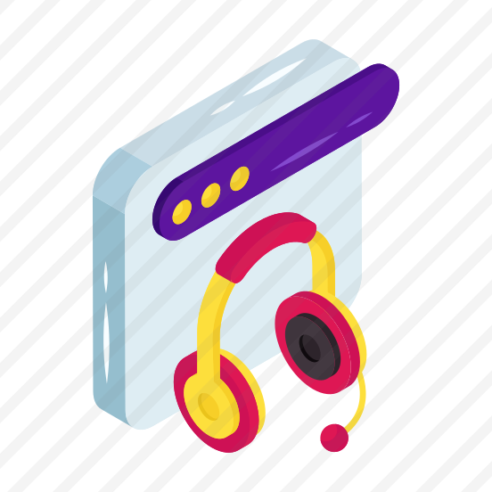 Online Helpline, Online Hotline, Customer Service, Customer Support, Headphones preview