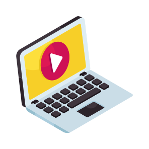 Online Video, Video Streaming, Play Video, Live Video, Media icon
