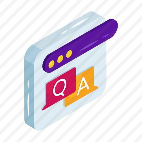Question Answer, Qa, Help Chat, Web Message, Web Text preview